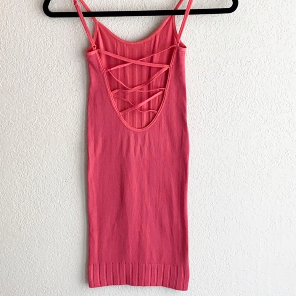 Free people NWOT Crisscross back Bodycon Dress